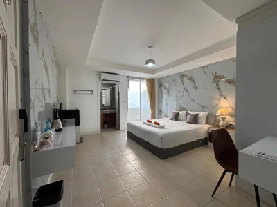 Deluxe-Doppelzimmer mit Balkon — Priew Wan Guesthouse